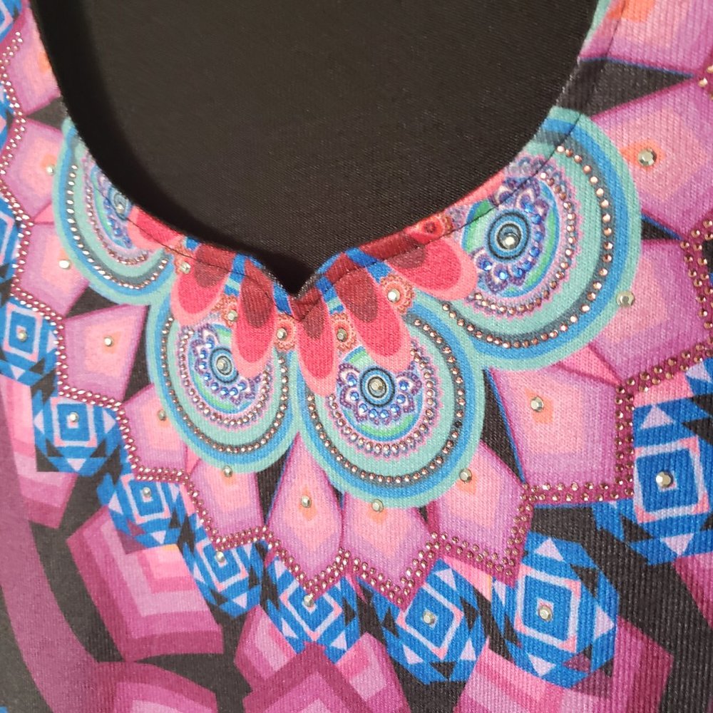 101 IDEES Dress Long Sleeved L/XL - Picture 3 of 6